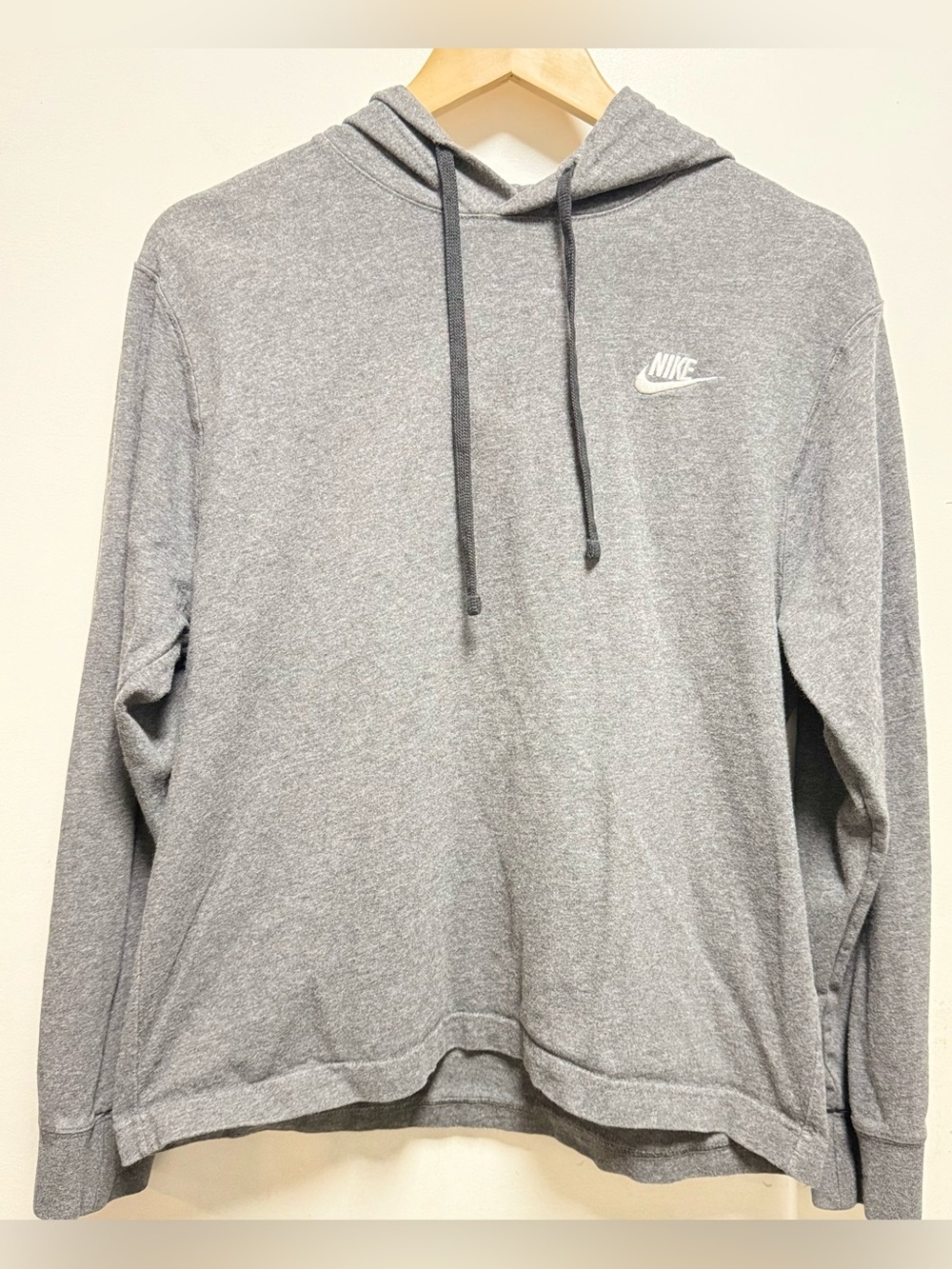 Nike Gray Hooded Women's Pullover Sweatshirt